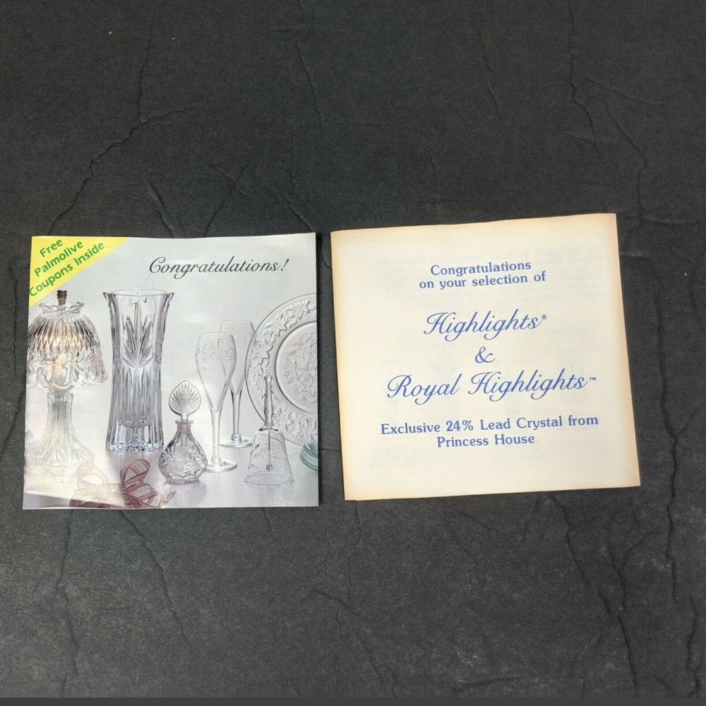 Princes House Lead Crystal Coasters #876 Lot of 13 - Picture 7 of 7